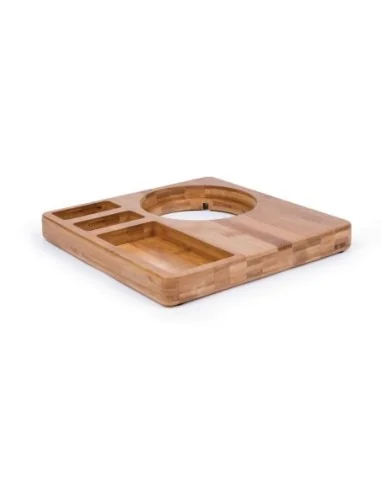 Plateau de courtoisie chambre d hôtel bambou